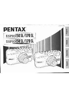 Pentax Espio 170 SL manual. Camera Instructions.